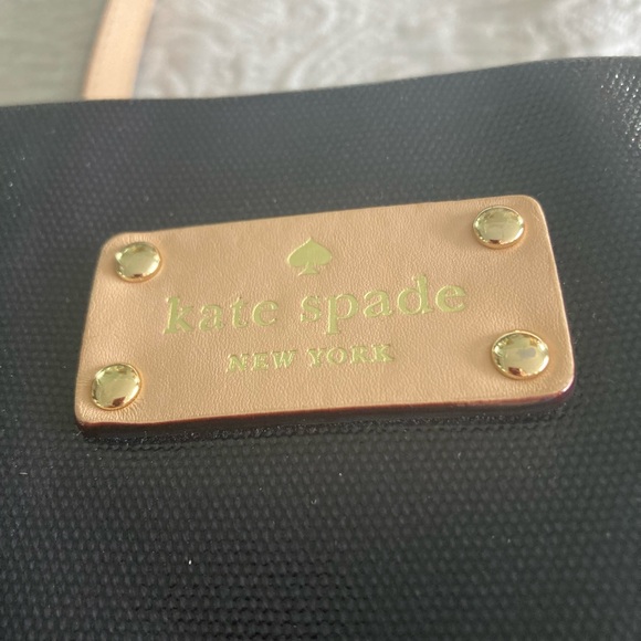 Kate Spade Black and Tan Leather Tote - Picture 2 of 5